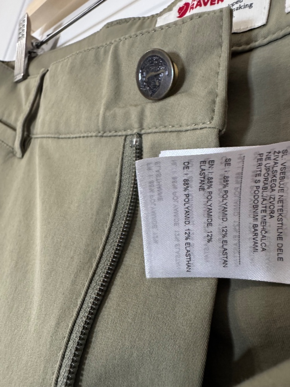 Fjallraven - Abisko Stretch Summer Trousers Size US 27”-28” EU 36 Outdoor Hiking - Picture 6 of 7